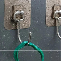 Golden Large Hooks for Hanging (Pack of 10)