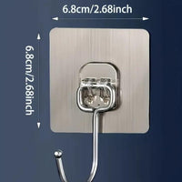 Golden Large Hooks for Hanging (Pack of 10)