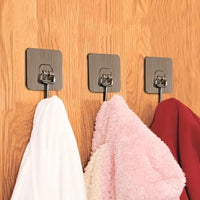 Golden Large Hooks for Hanging (Pack of 10)